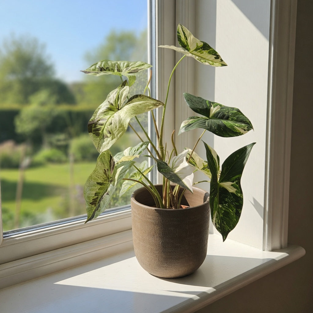 Groen & Pot Caladium Green - Small