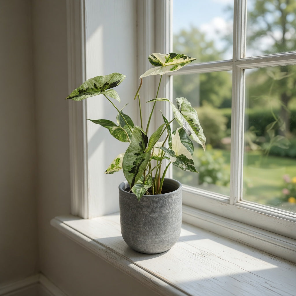 Groen & Pot Caladium Green - Small